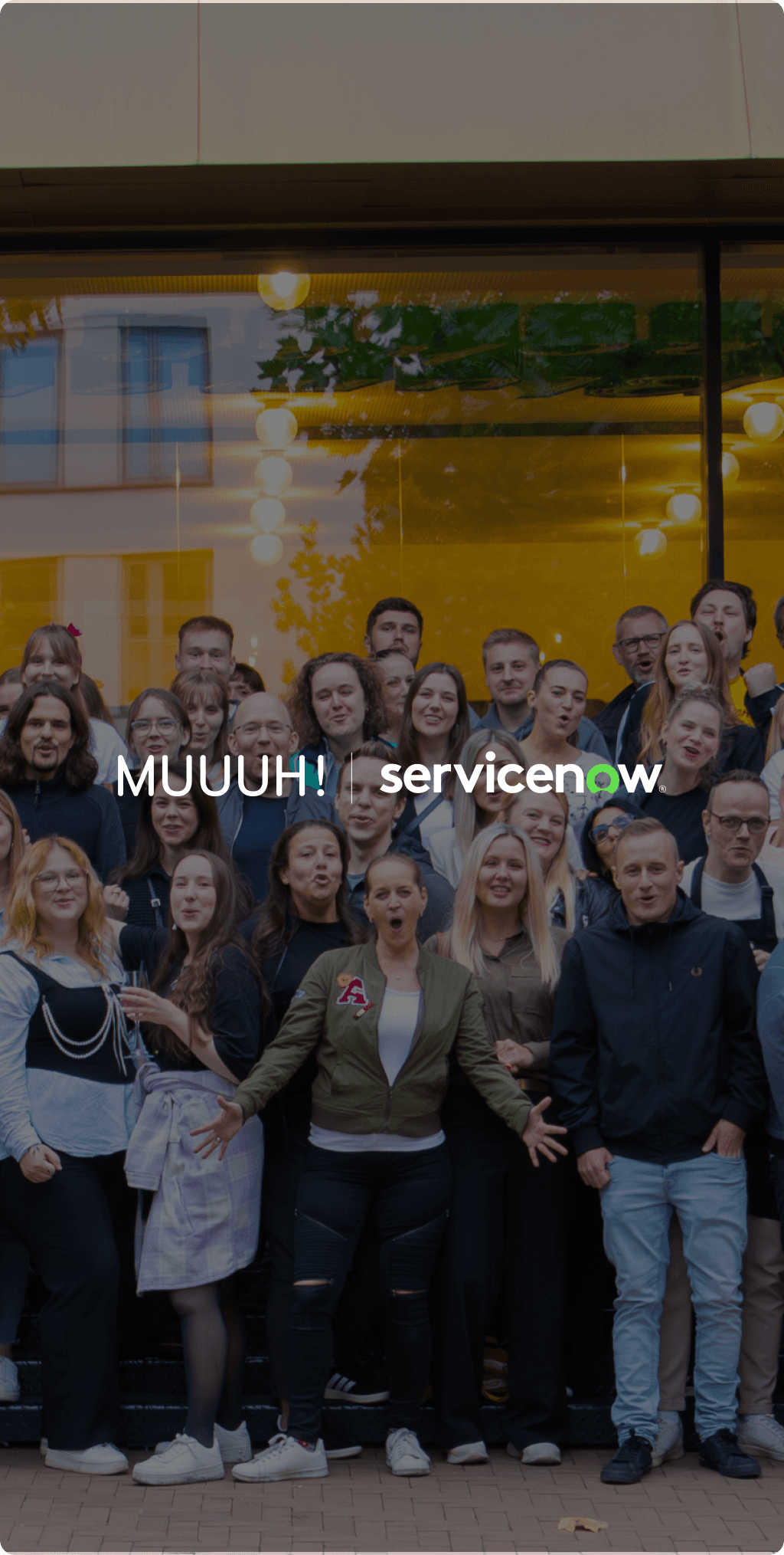 Logo Muuuh!x Service now Lang
